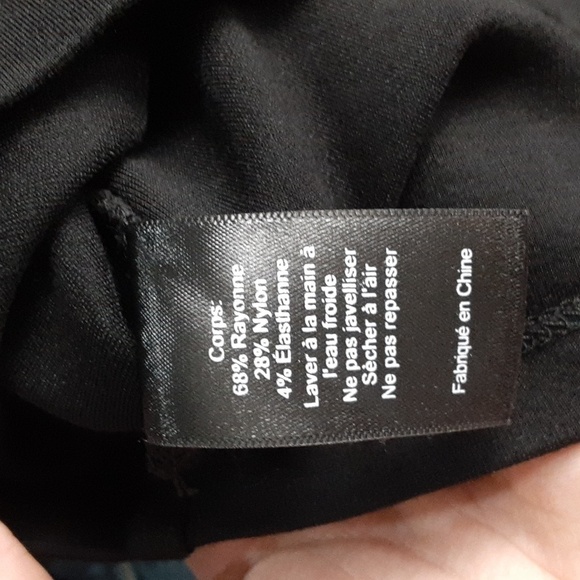 Lush Gothcore Black Bodycon Mini Dress - Picture 8 of 8